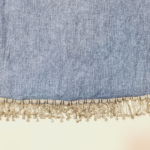 BEACH RIOT x REVOLVE Cassie Mini Skirt in Denim - Picture 8 of 9